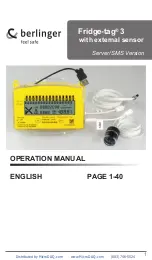 Предварительный просмотр 1 страницы berlinger Fridge-tag 3 Operation Manual