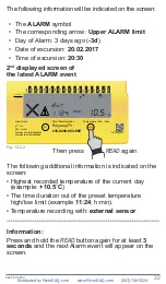 Предварительный просмотр 32 страницы berlinger Fridge-tag 3 Operation Manual