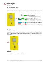 Предварительный просмотр 10 страницы berlinger SmartMonitor SITE L Operator'S Manual