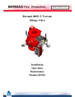 Preview for 1 page of BERMAD 400E-Y Installation, Operation And Maintanance Manual