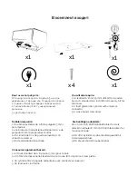 Preview for 3 page of Bermar Le Verre de Vin Compact Installation Instructions Manual