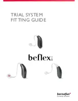 Bernafon BeFlex Fittings Manual preview