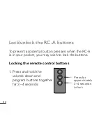 Предварительный просмотр 32 страницы Bernafon RC-A Instructions For Use Manual