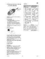 Preview for 21 page of Bernal Sensor-Line S 401 Instruction Manual