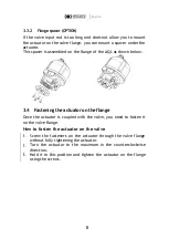 Предварительный просмотр 8 страницы Bernard Controls AQL Range Startup Manual