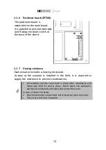 Preview for 13 page of Bernard Controls AT LOGIC v2 Startup Manual