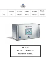 Bernard Controls MASTER STATION MS212 Technical Manual предпросмотр