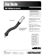 Bernard Flex Necks SPEC FN-1.1 Specification Sheet preview