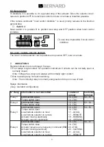 Предварительный просмотр 10 страницы Bernard Integral+ Commissioning Instructions