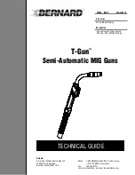 Предварительный просмотр 1 страницы Bernard T-Gun Technical Manual