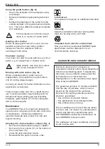 Preview for 18 page of Berner 000087 Operating Manual/Safety Precautions