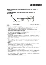 Preview for 22 page of Berner 052872 Instruction Manual/Safety Instruction