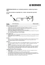 Preview for 26 page of Berner 052872 Instruction Manual/Safety Instruction