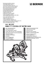 Preview for 2 page of Berner 061355 Instruction Manual/Safety Instructions