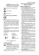 Preview for 33 page of Berner 061355 Instruction Manual/Safety Instructions