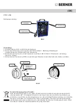 Предварительный просмотр 3 страницы Berner 129345 Operating Instructions Manual