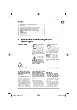 Preview for 4 page of Berner 143635 Operating Instructions Manual