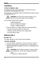 Preview for 16 page of Berner 183846 Instruction Manual/Safety Instructions