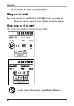 Preview for 84 page of Berner 183846 Instruction Manual/Safety Instructions