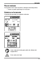 Preview for 247 page of Berner 183846 Instruction Manual/Safety Instructions