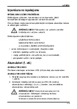 Preview for 321 page of Berner 183846 Instruction Manual/Safety Instructions