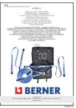 Предварительный просмотр 1 страницы Berner 185174 Operating Instructions Manual