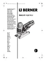 Preview for 1 page of Berner 215 869 Original Instructions Manual