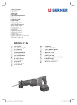 Preview for 1 page of Berner 241996 Original Instructions Manual