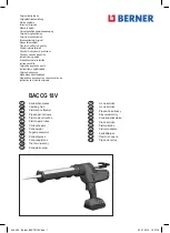 Preview for 1 page of Berner 242001 Original Instructions Manual