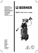 Preview for 1 page of Berner 251258 Operating Instructions Manual