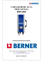 Preview for 50 page of Berner 329144 Operating Manual