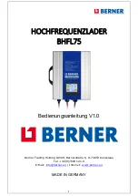 Предварительный просмотр 2 страницы Berner 329145 Operating Manual