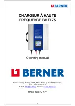 Предварительный просмотр 29 страницы Berner 329145 Operating Manual