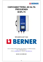 Предварительный просмотр 42 страницы Berner 329145 Operating Manual