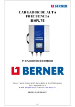 Предварительный просмотр 56 страницы Berner 329145 Operating Manual