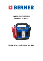 Berner 338991 Owner'S Manual preview