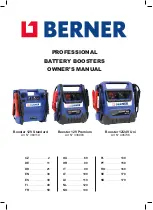 Preview for 1 page of Berner 338993 Owner'S Manual