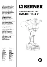 Berner 339086 Original Operating Instructions preview