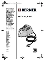 Предварительный просмотр 2 страницы Berner 34298 Operating Instructions Manual