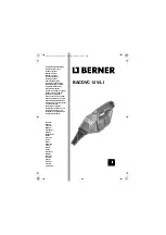 Berner 343770 Original Instructions Manual preview