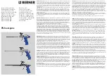 Preview for 1 page of Berner 365906 Instruction Manual