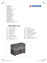 Preview for 1 page of Berner 366312 Original Instructions Manual