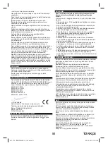 Preview for 51 page of Berner 366313 Original Instructions Manual