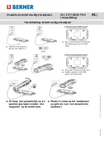 Preview for 31 page of Berner 367166 Instruction Manual