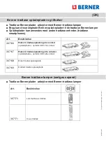 Preview for 62 page of Berner 367166 Instruction Manual