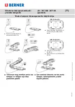 Preview for 66 page of Berner 367166 Instruction Manual