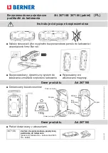 Preview for 72 page of Berner 367166 Instruction Manual