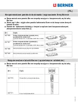 Preview for 76 page of Berner 367166 Instruction Manual