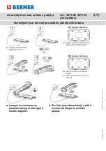 Preview for 108 page of Berner 367166 Instruction Manual