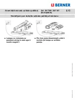 Preview for 110 page of Berner 367166 Instruction Manual